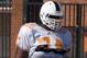 Dontavius Blair was supposed to seize the starting left tackle role this spring. That hasn't happened.