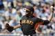 Escobar was the lone Giants top pitching prospect to see game action in big league camp.