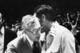 John Wooden and Louisville coach Denny Crum