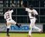 Jose Altuve (left).