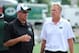 Jets head coach Rex Ryan (left) and GM John Idzik enter their second year together.