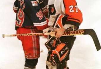 The Flyers beat Gretzky in his final playoff series.