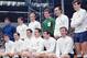 Pat Jennings, in the green shirt, was Spurs' goalkeeper