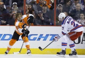 The Flyers prepare to meet the Rangers in the opening round of the playoffs.