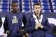 Teddy Bridgewater (left) and Johnny Manziel are expected to be on Minnesota's radar on draft day.