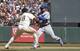 Just one of many battles between the Dodgers and Giants.