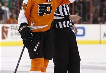 The Flyers are giving the Rangers too many power play chances.