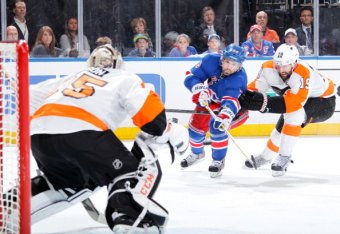 Martin St. Louis and his teammates have more team speed than the Flyers.