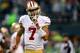 Quarterback Colin Kaepernick and Co. will look to quiet any doubts about the 49ers in 2014.