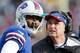 The Bills turn their attention to the draft this week as they look to become playoff contenders in their second year led by coach Doug Marrone and quarterback EJ Manuel.