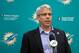 Miami Dolphins GM Dennis Hickey (above) just finished his first draft in the Dolphins' front office.