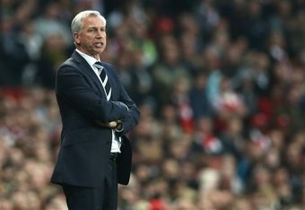 Newcastle United boss Alan Pardew