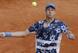 Tomas Berdych takes aim during his first-round match at the 2014 French Open.