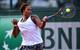 Taylor Townsend strikes a forehand during the first round of the 2014 French Open.