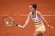 Jarmila Gajdosova focuses on the ball during a match at the 2014 French Open.