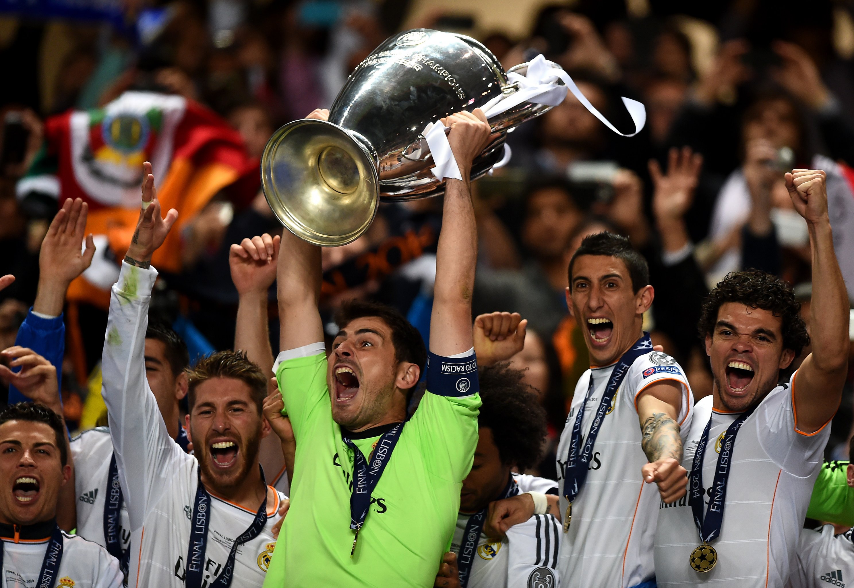 Real Madrid 2013-2014 UEFA Champions League Final Lisbon jersey