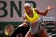 Serena Williams swings her forehand in the second round of the 2014 French Open.