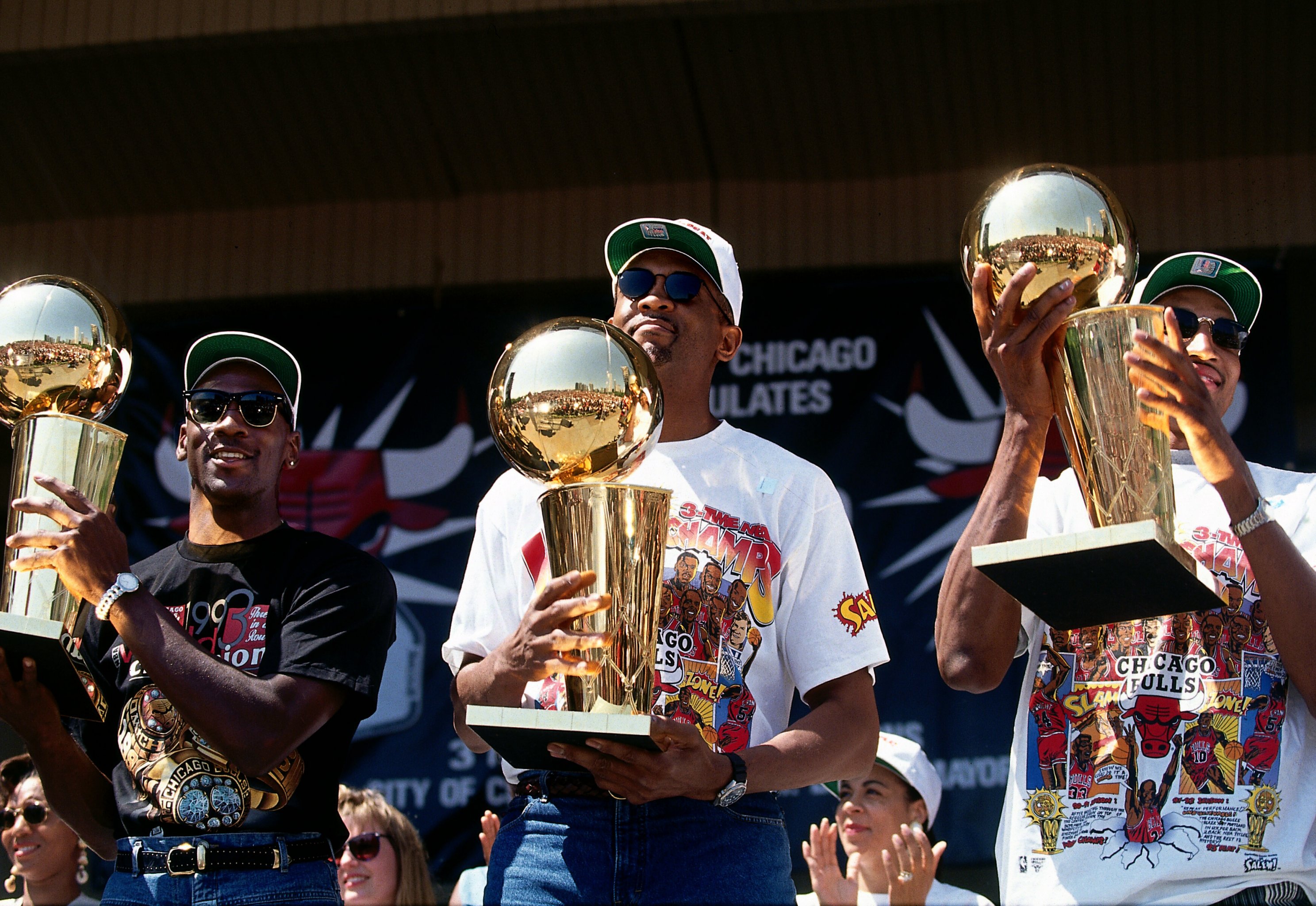 Vintage 1996 Chicago Bulls Eastern Conference Finals Champs 