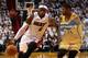 If the Heat are hot and Parker's banged up, expect a short series.
