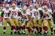 Minus No. 59, the San Francisco 49ers' offensive line is the best in football. But is it tops among the team's positional units?