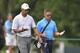 Tiger Woods played a practice round at Congressional with swing coach Sean Foley.