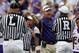LSU coach Les Miles has found himself in his share of controversial plays.