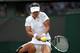 Li Na during a match at Wimbledon