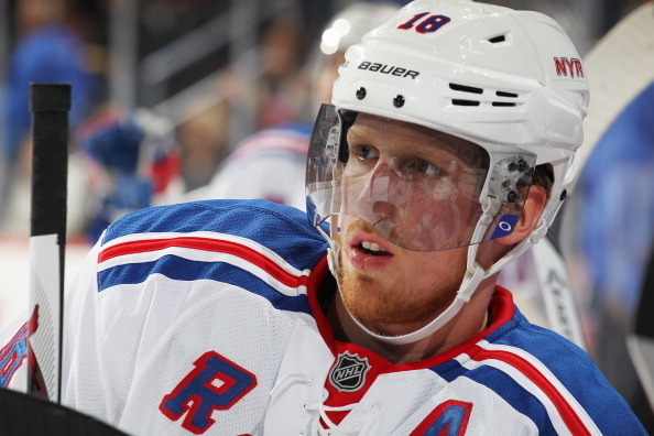 New York Rangers Player Marc Staal Took a Slap Shot to the Eye [VIDEO]