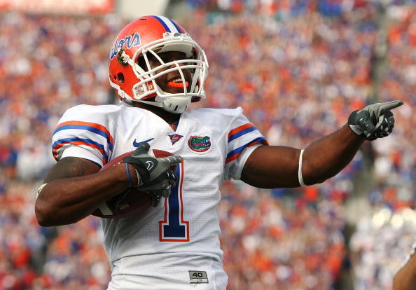 Best in class: Florida's 2006 recruits - led by Tim Tebow, Brandon Spikes  and Percy Harvin - may be