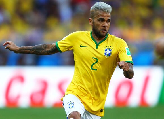 dani alves and maicon, bra