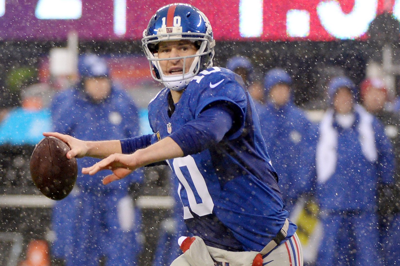 Eli Manning Takes a Seat After Years as the Giants' Great Catch - The New  York Times