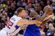 Draymond Green held his own last season against Blake Griffin.
