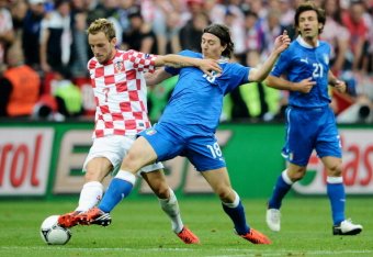 Italy and Croatia played to a draw at Euro 2012.
