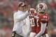 Head coach Gary Andersen has his hands full while parsing out the depth chart for the 2014 Wisconsin football team.