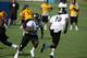 Dri Archer gave everyone a taste of his speed in the first practice of training camp.