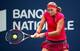 Petra Kvitova hits a backhand during a Rogers Cup match.