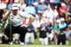 Lee Westwood stared down several good birdie chances as he stayed close to the lead Friday.