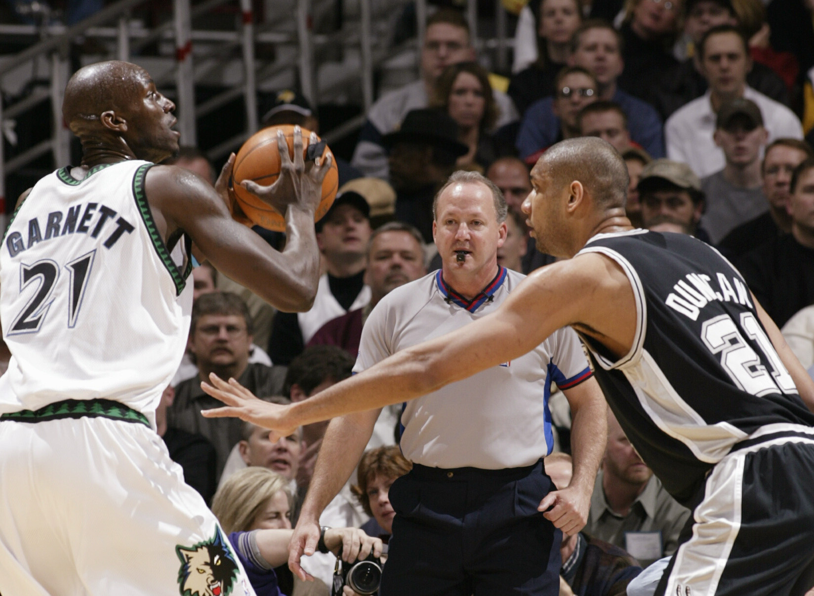 Most iconic NBA numbers: #21 – Kevin Garnett and Tim Duncan