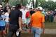 Phil Mickelson and Rickie Fowler head toward another tee at the PGA Championship.