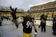 It turns out that Brett Keisel was not saying goodbye to the fans at Heinz Field after the Steelers defeated the Browns in the 2013 season finale.