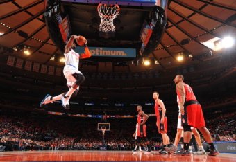 New York could win the Atlantic Division from its biggest competition, the Toronto Raptors.
