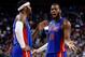 Will Josh Smith and Greg Monroe enter the 2014-15 season with Detroit? That remains to be seen.