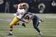Griffin will face strong defensive pressure against the Rams.
