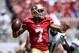 Colin Kaepernick leads the 49ers offense in its quest to win the Super Bowl.