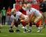 Daniel Kilgore takes over at center for the 49ers.