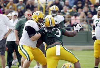 Once healed, JC Tretter will have a lot of pressure to perform.