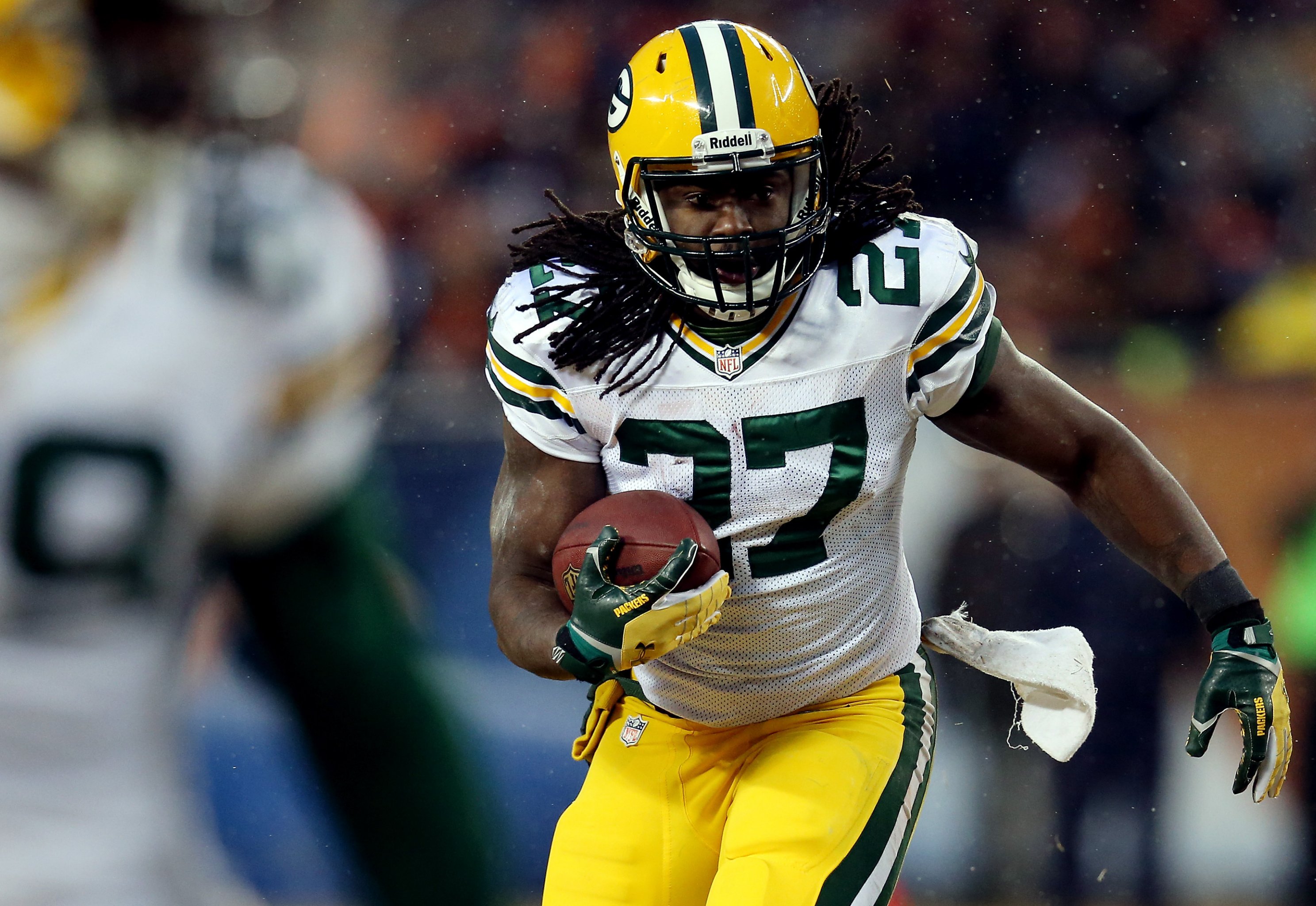 Sunday Night Football on NBC on X: Eddie Lacy's stats coming into
