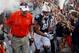 Auburn HC Gus Malzahn and TE C.J. Uzomah