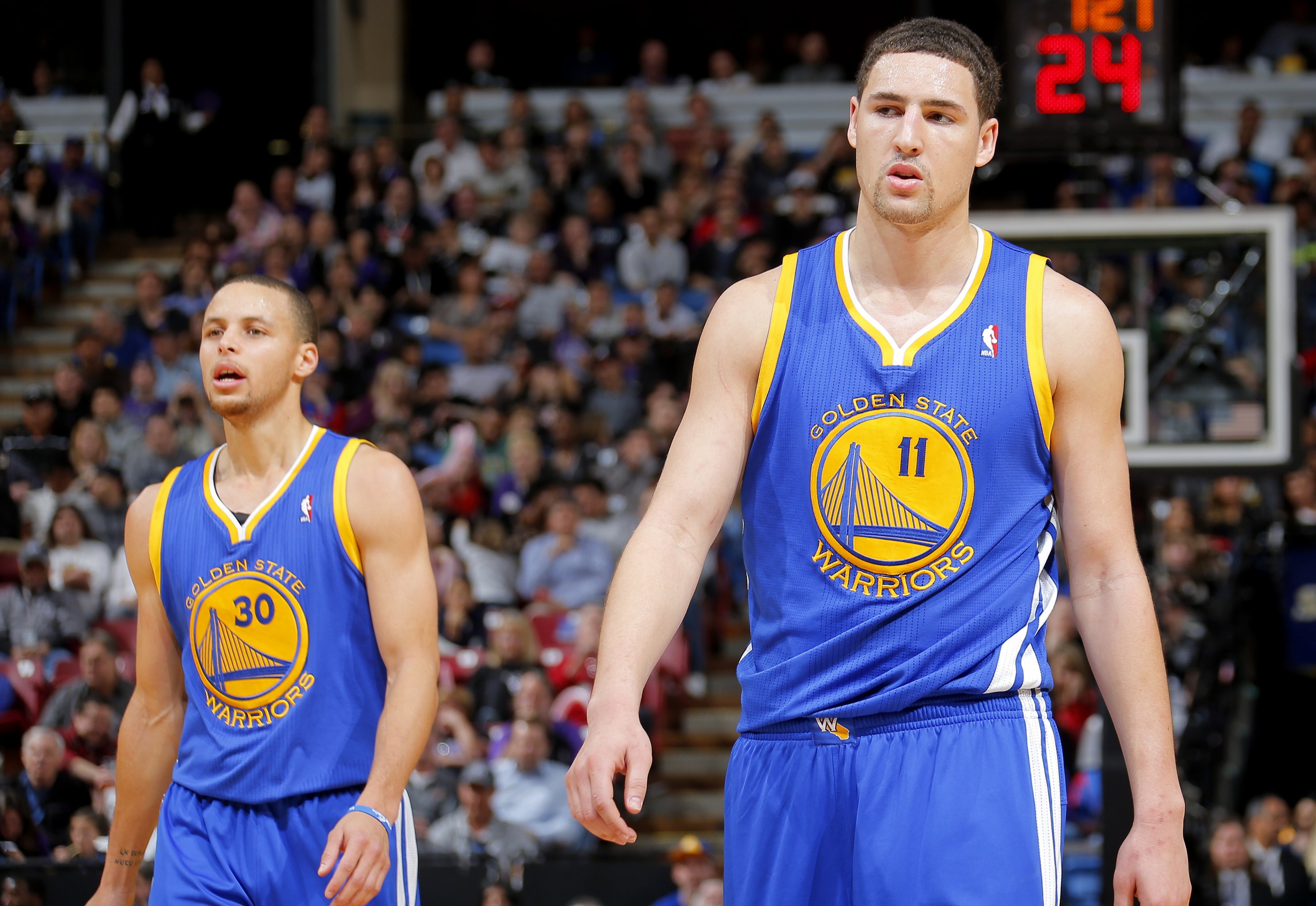 Stephen Curry and Klay Thompson Will Become the NBA's Best Backcourt in  2013-14, News, Scores, Highlights, Stats, and Rumors