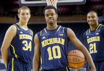 Mark Donnal, far left